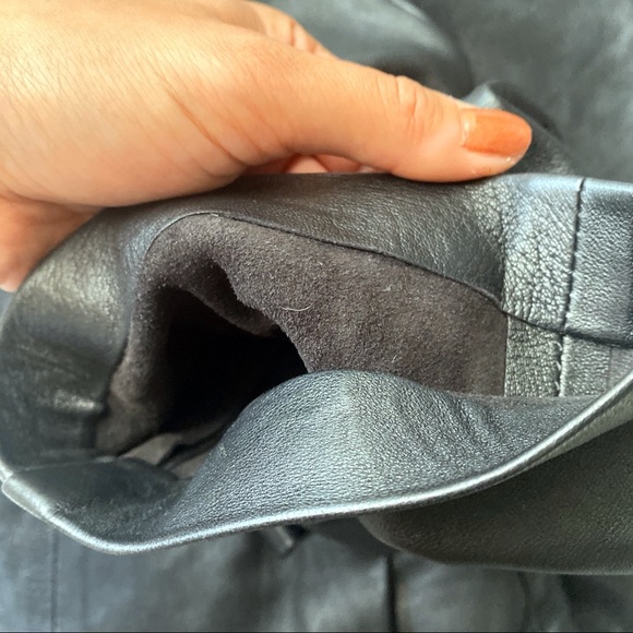 🖤 BLACK LEATHER PANTS! - Picture 11 of 11